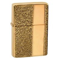 Zapalniczka benzynowa Tasman BRASS Stone gold