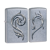 Zippo zestaw zapalniczek dla dwojga Z GRAWEREM