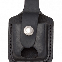 Etui skórzane Zippo czarne