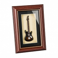 Gitara elektryczna miniaturka  w ramce