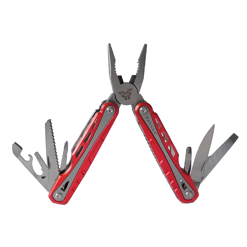 Q275522 Multitool 13 funkcji TASMAN z etui, kolor czerwony