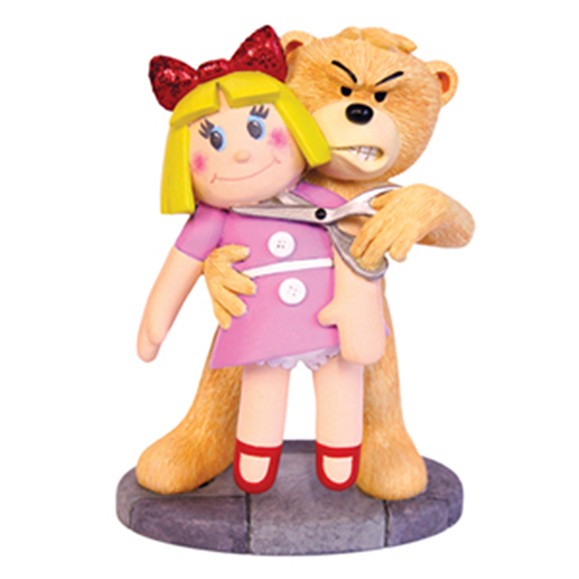 NMST272 Bad Taste Bears figurki BARBIE & KEN