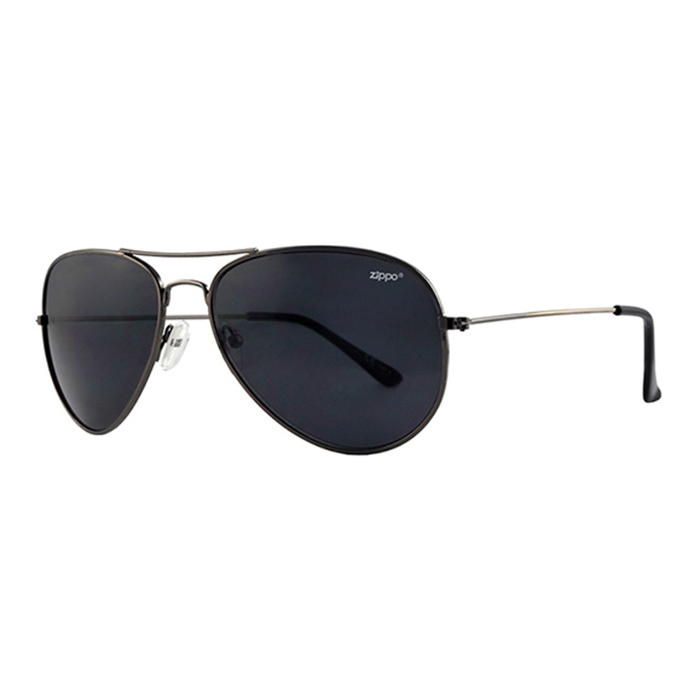 ZKS01-01 Okulary słoneczne Zippo Aviator Pilotki czarne