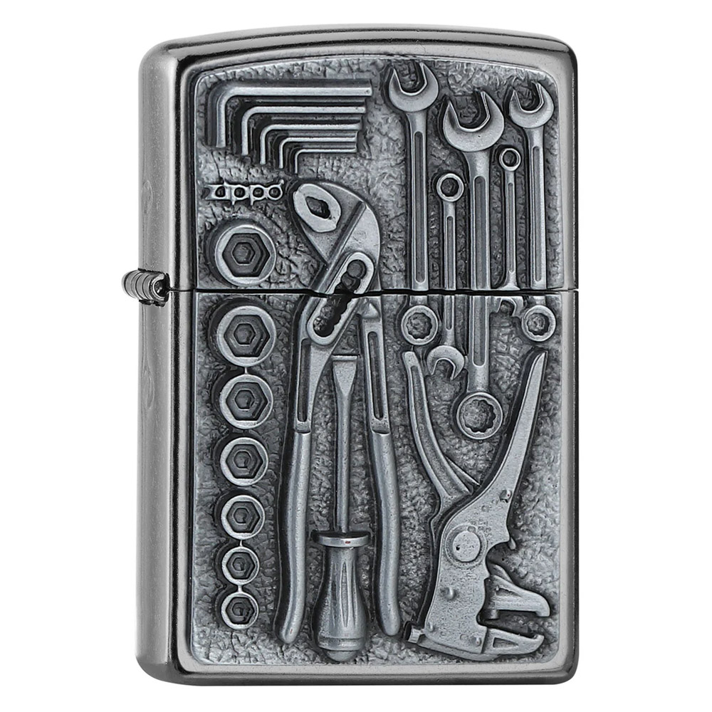 Z190436 Zippo zapalniczka Tollbox Narzędzia emblemat 2007114