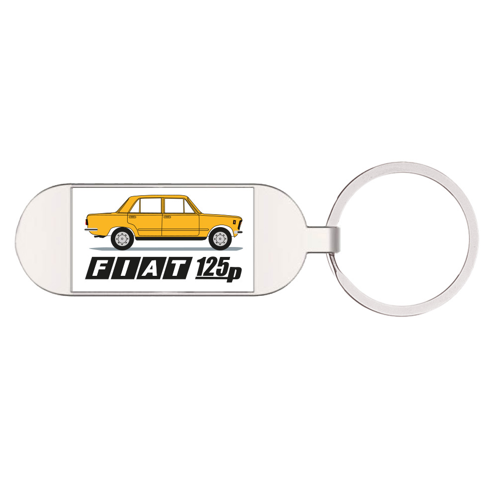 Q114709 Brelok do kluczy Nostalgia PRL samochód FIAT 125p