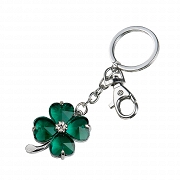 SELLORI Keychain "Emerald Clover"
