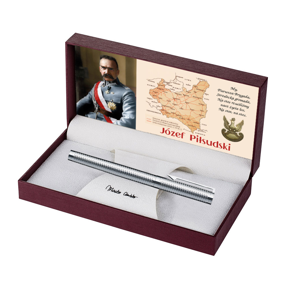 Q020011 Pióro kulkowe kolekcja WIELCY POLACY - Józef Piłsudski