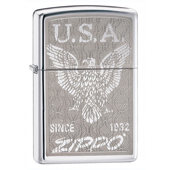 Z28357 Zippo zapalniczka benzynowa Orzeł USA Z GRAWEREM